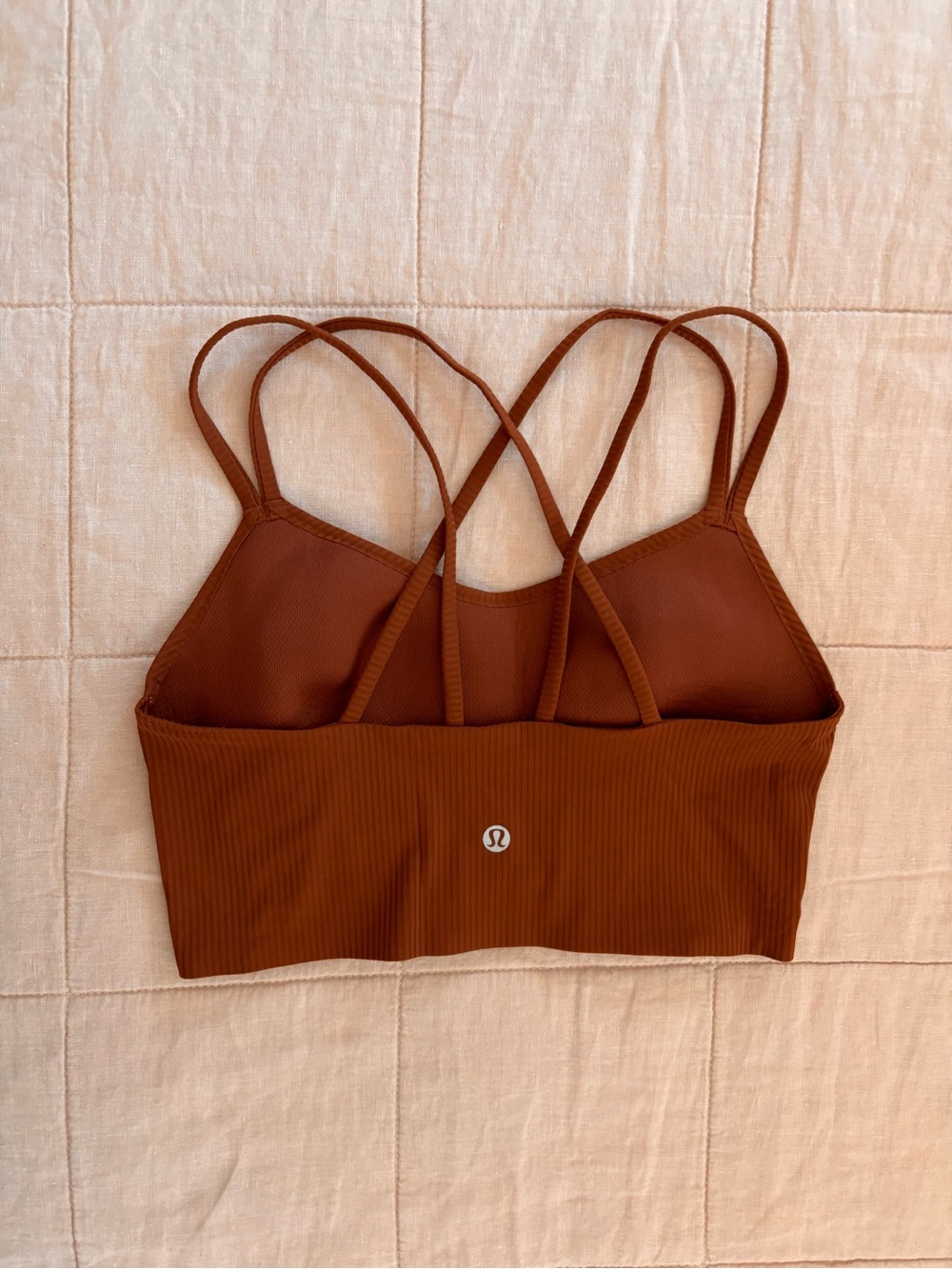 Lululemon Like A Cloud Ribbed Longline Bra - Picture 3 of 3